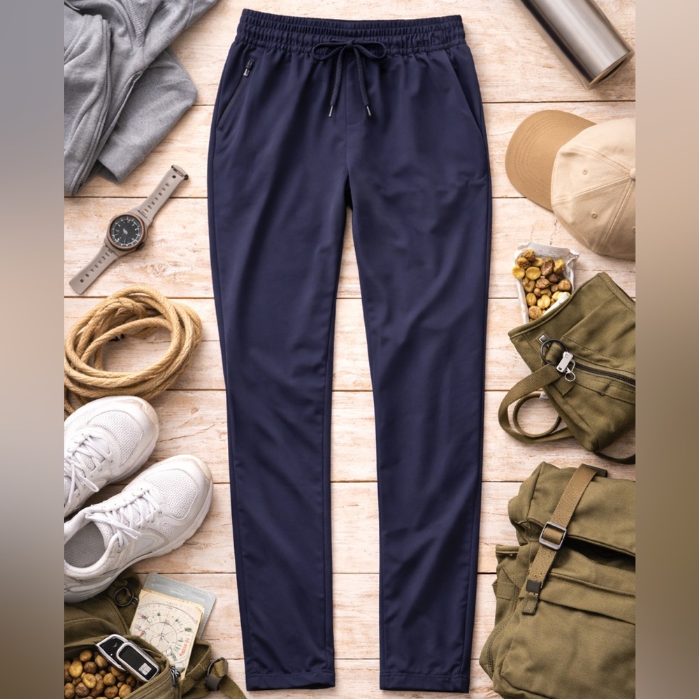 North Face Jogger Pants Women’s S Navy Athleisure Hiking Travel Gym Athletic